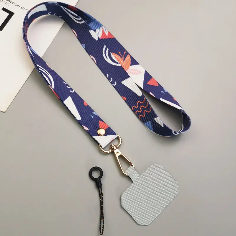 Mobile Phone Lanyard with Colorful Painted Design - Image 10
