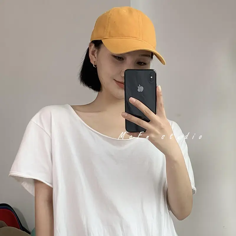 Women's Yellow Baseball Cap with Adjustable Strap - Image 28