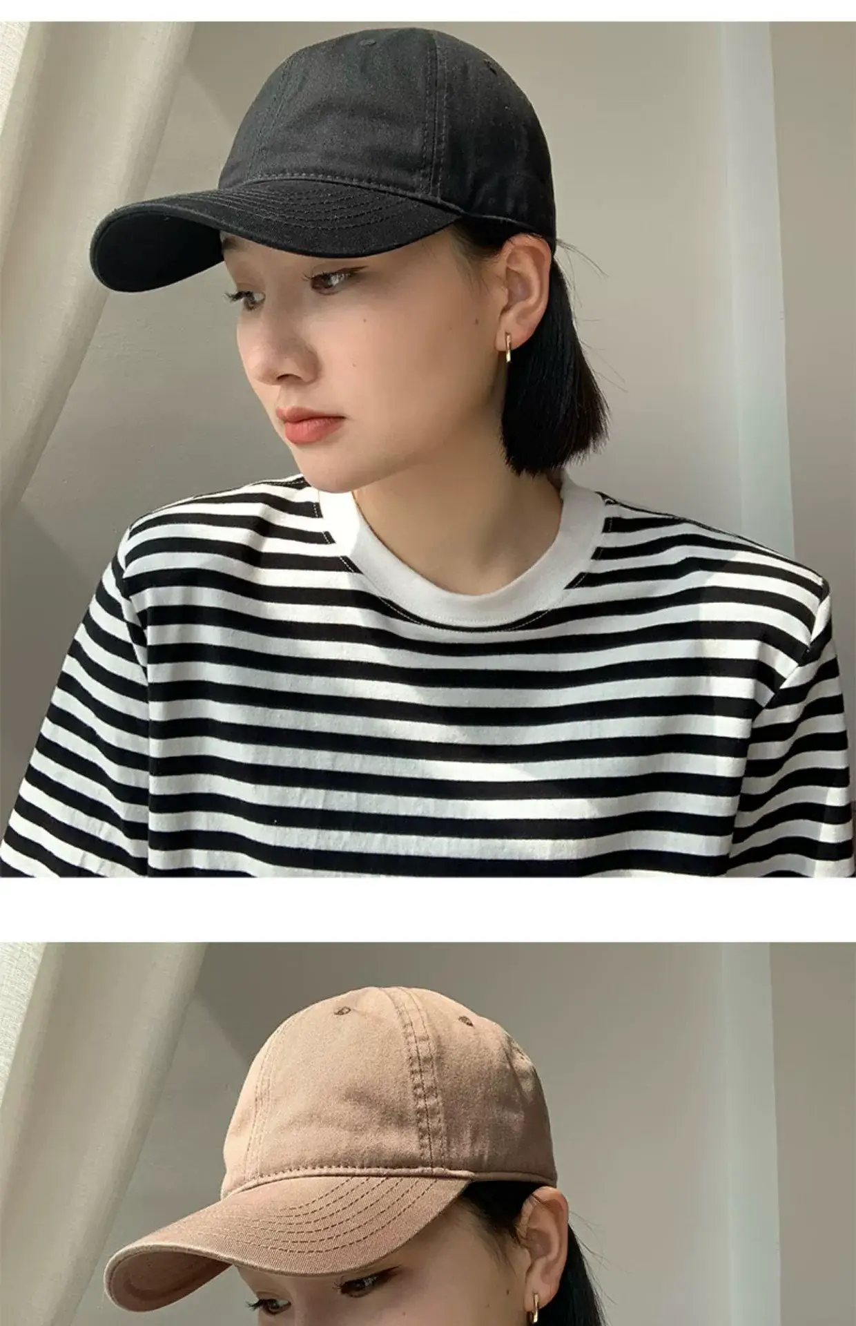 Women's Yellow Baseball Cap with Adjustable Strap — feature 10