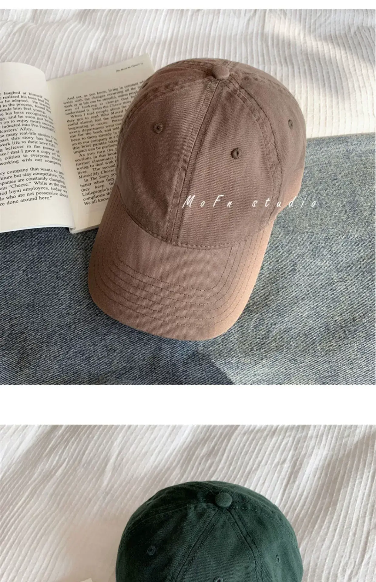 Women's Yellow Baseball Cap with Adjustable Strap — feature 18