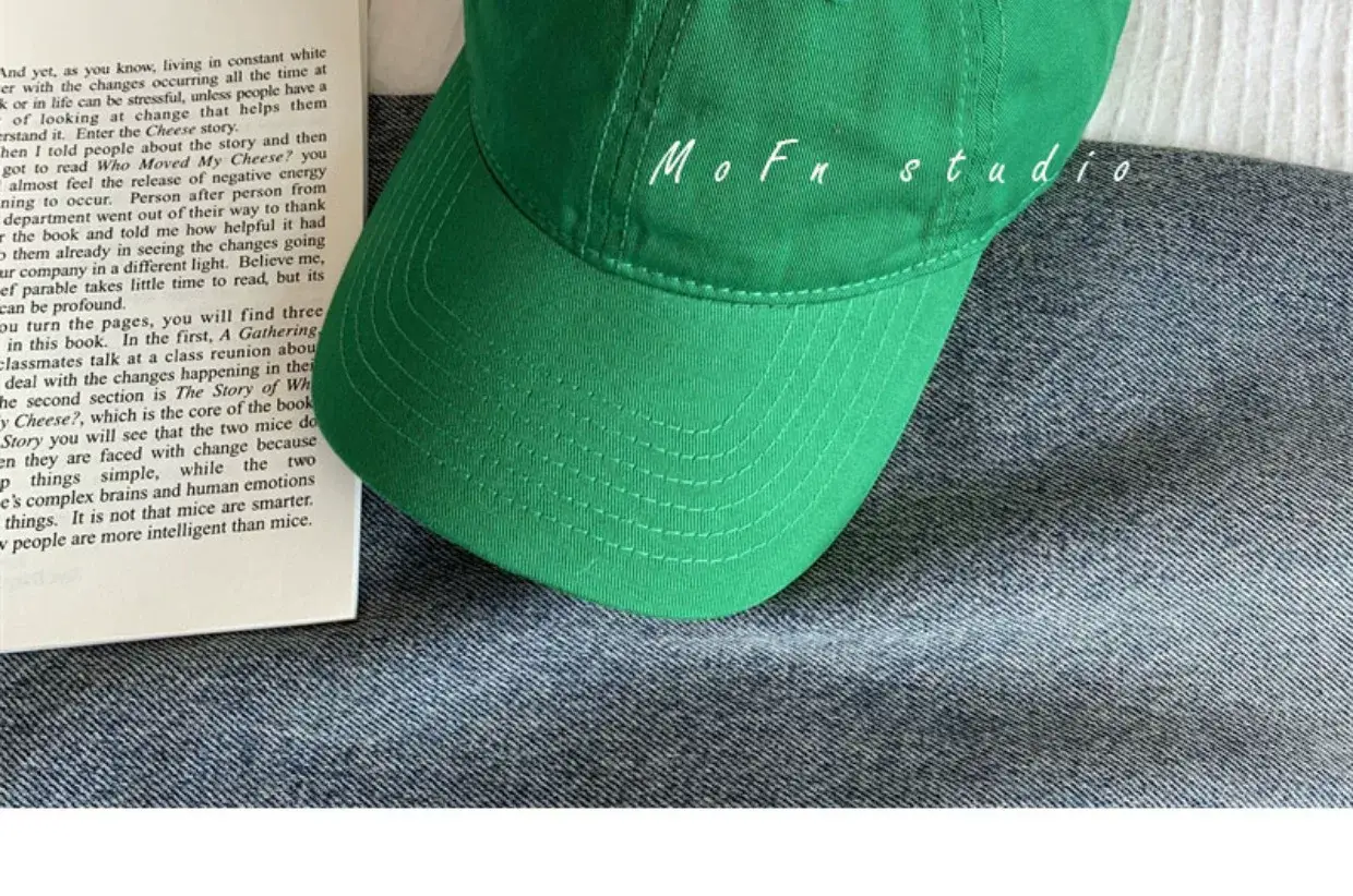 Women's Yellow Baseball Cap with Adjustable Strap — feature 21