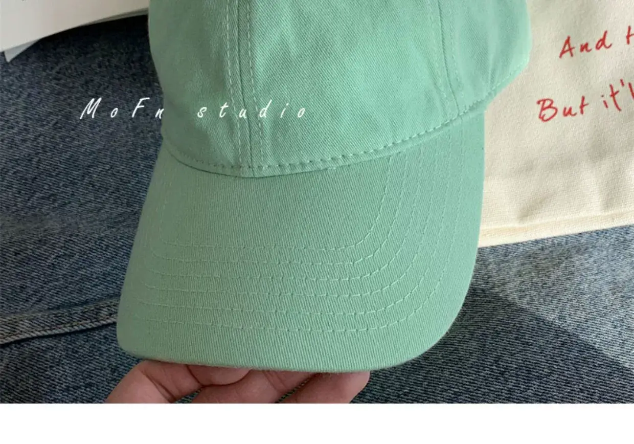 Women's Yellow Baseball Cap with Adjustable Strap — feature 25