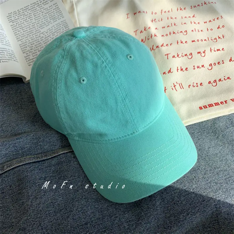 Women's Yellow Baseball Cap with Adjustable Strap - Image 2