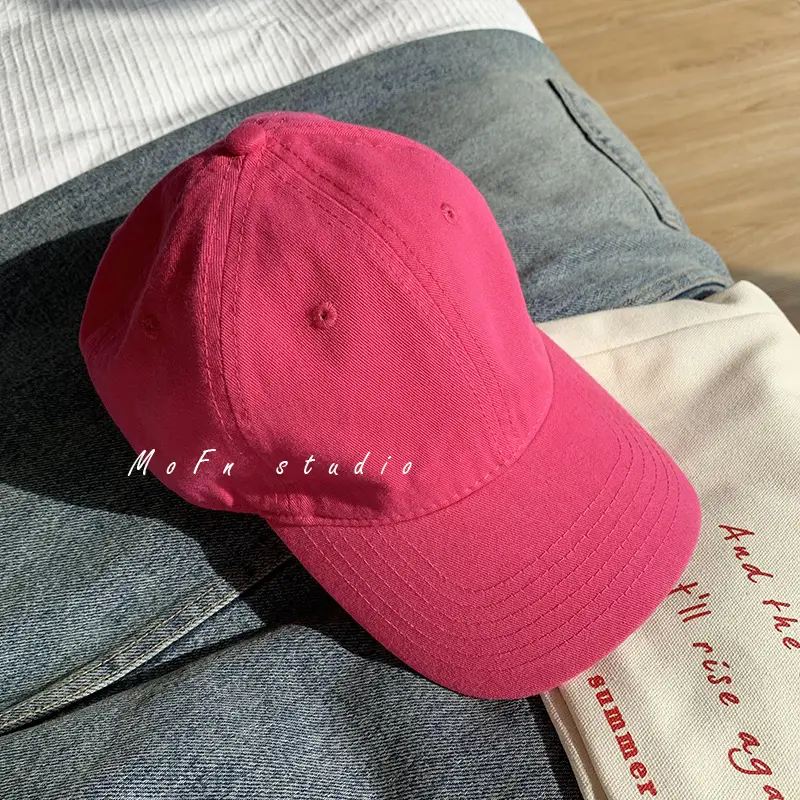Women's Yellow Baseball Cap with Adjustable Strap - Image 4