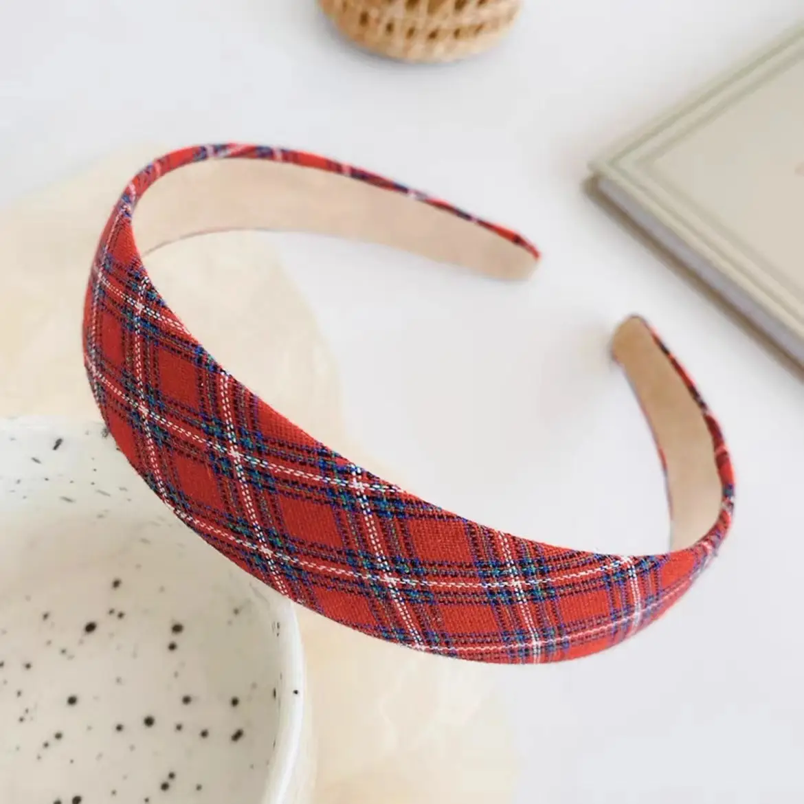 New Year Red Velvet Bow Headband for Women 2023 - Image 10