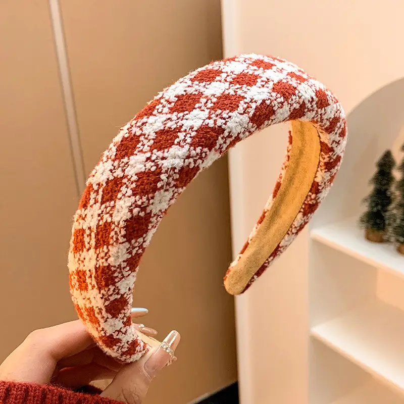 New Year Red Velvet Bow Headband for Women 2023 - Image 6