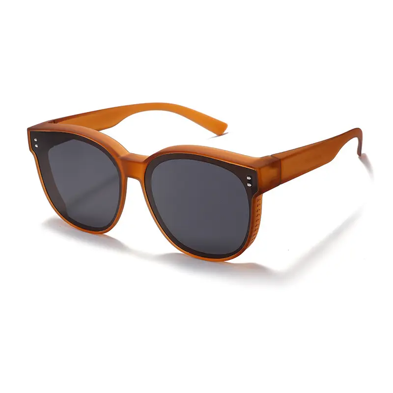 Men Women Anti-UV Anti-Glare Driving Sunglasses Black 56mm - Image 10