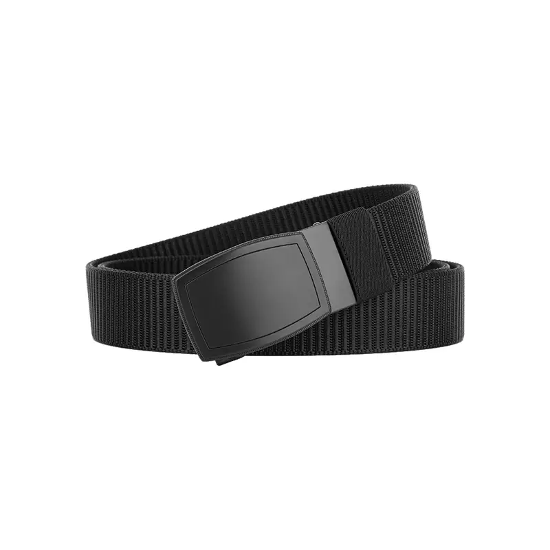 Men's Black Automatic Buckle Belt Casual Tactical Wear - Image 14