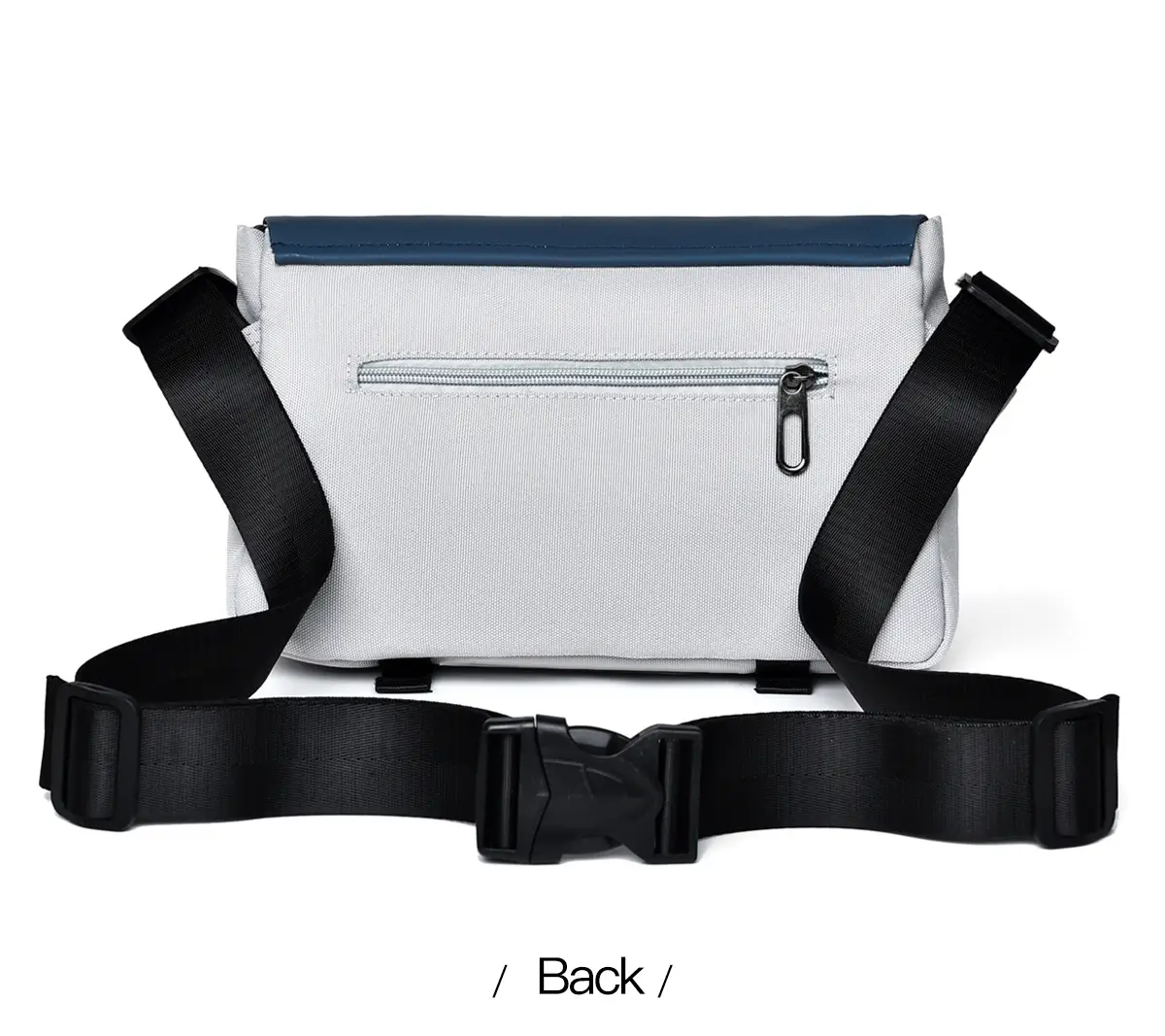 Men's Black Oxford Messenger Bag Large Capacity — feature 34