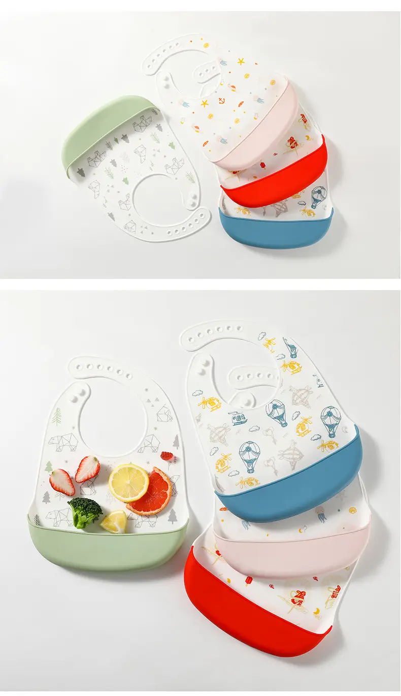 Waterproof Silicone Baby Bib for Kids Eating — feature 17