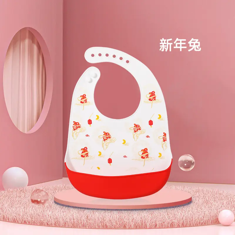 Waterproof Silicone Baby Bib for Kids Eating