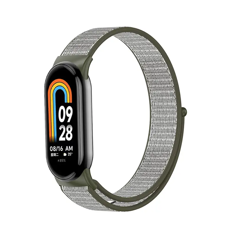 Xiaomi 8 Gen Smart Watch with Yellow Blue Strap — feature 10