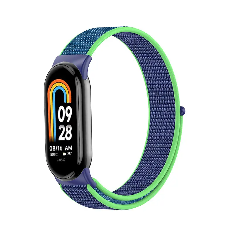 Xiaomi 8 Gen Smart Watch with Yellow Blue Strap — feature 13