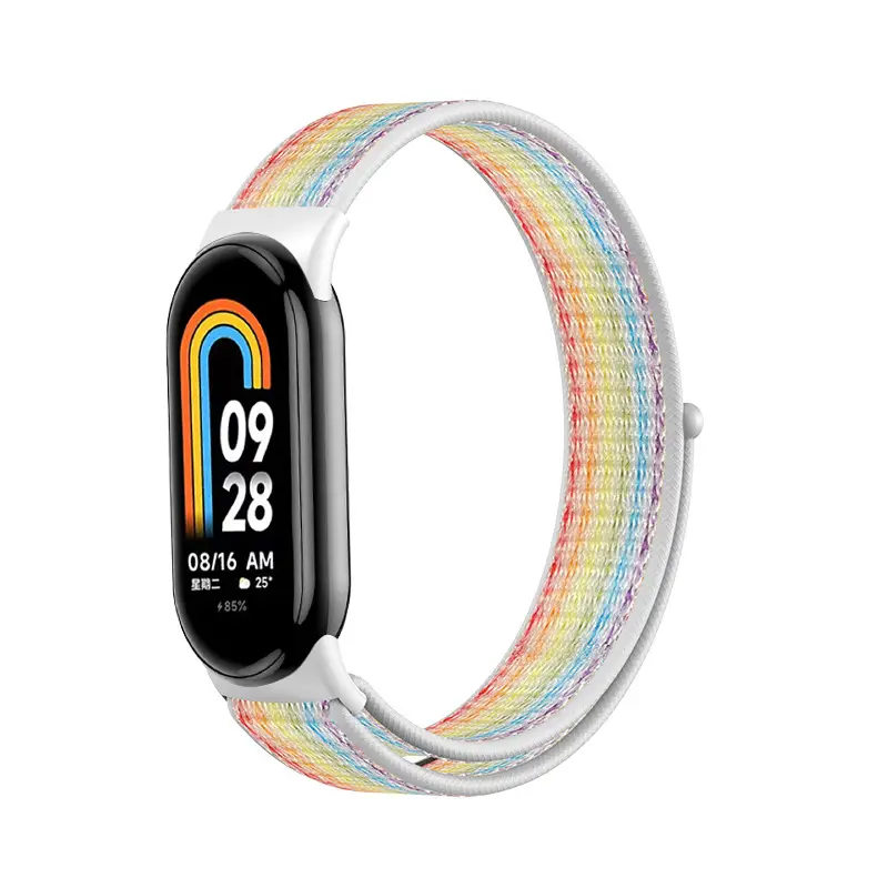 Xiaomi 8 Gen Smart Watch with Yellow Blue Strap — feature 15