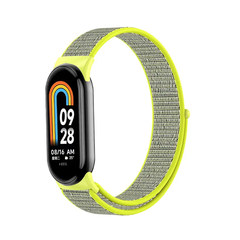 Xiaomi 8 Gen Smart Watch with Yellow Blue Strap — feature 19