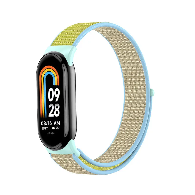 Xiaomi 8 Gen Smart Watch with Yellow Blue Strap — feature 8