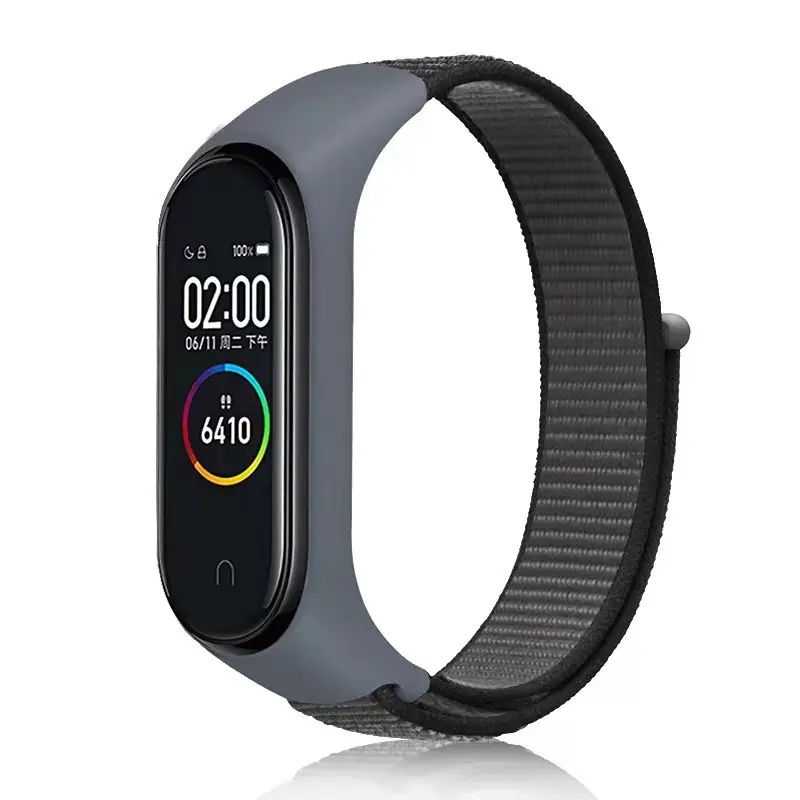 Xiaomi 8 Gen Smart Watch with Yellow Blue Strap - Image 14