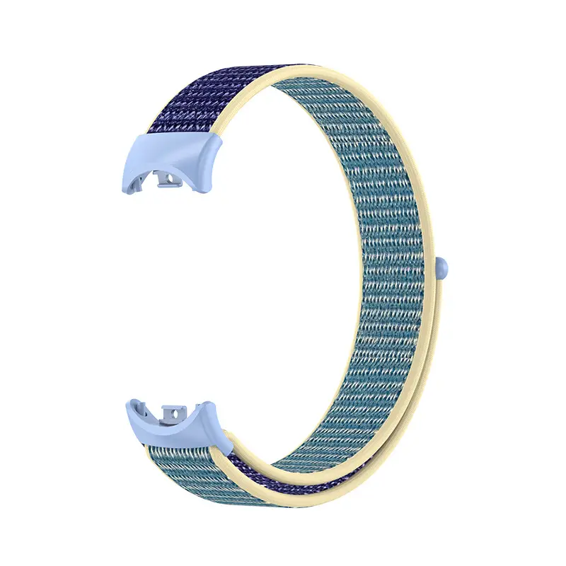 Xiaomi 8 Gen Smart Watch with Yellow Blue Strap - Image 17