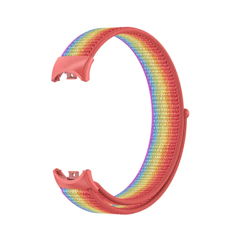 Xiaomi 8 Gen Smart Watch with Yellow Blue Strap - Image 19