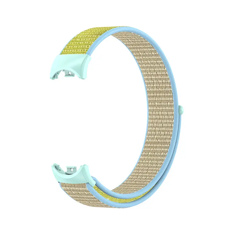 Xiaomi 8 Gen Smart Watch with Yellow Blue Strap - Image 23