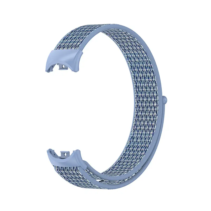 Xiaomi 8 Gen Smart Watch with Yellow Blue Strap - Image 3