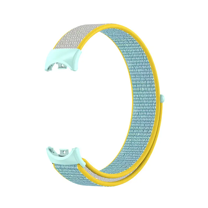 Xiaomi 8 Gen Smart Watch with Yellow Blue Strap - Image 30