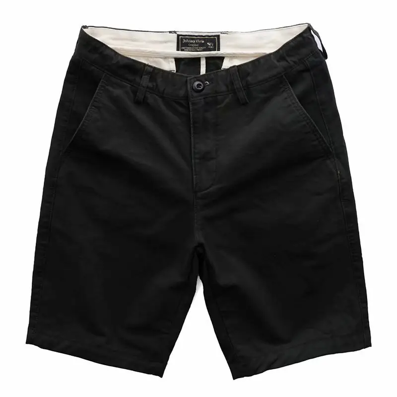 Men's Green Wash & Wear Shorts Slim Fit Casual