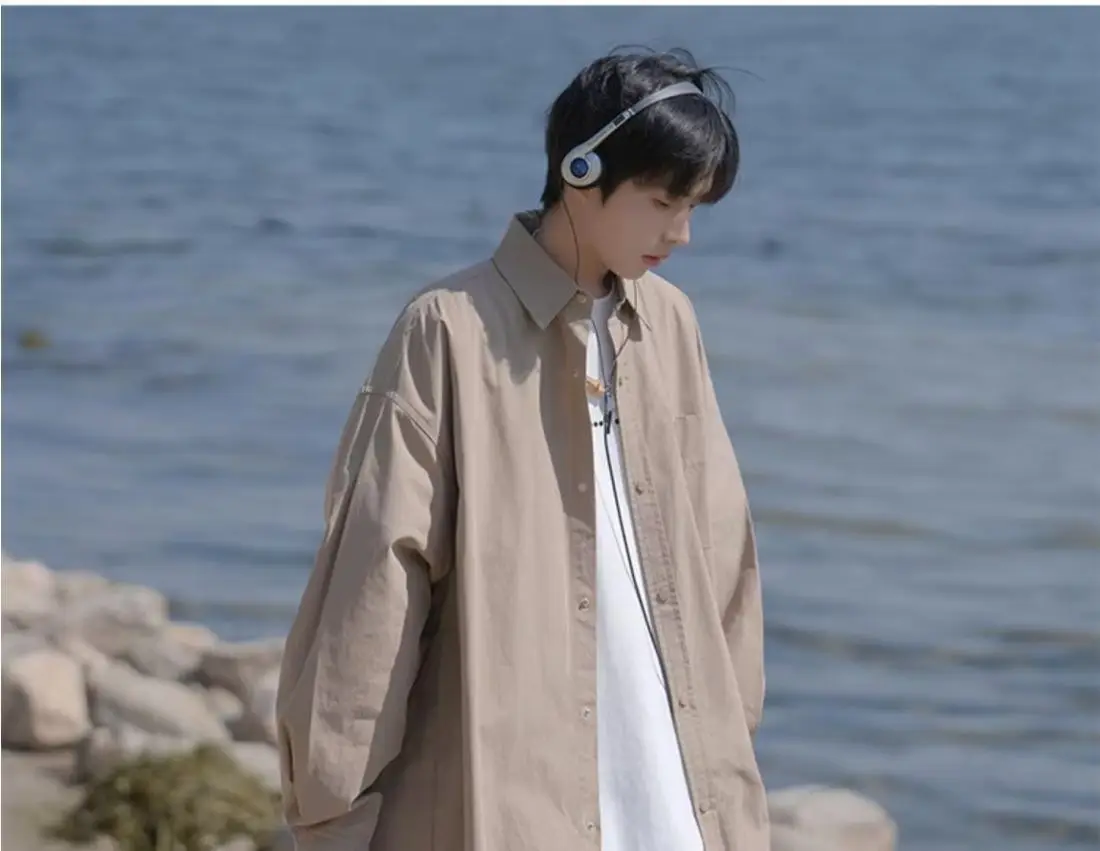 Japanese Cityboy Black Short Sleeve Shirt Boys Summer — feature 12