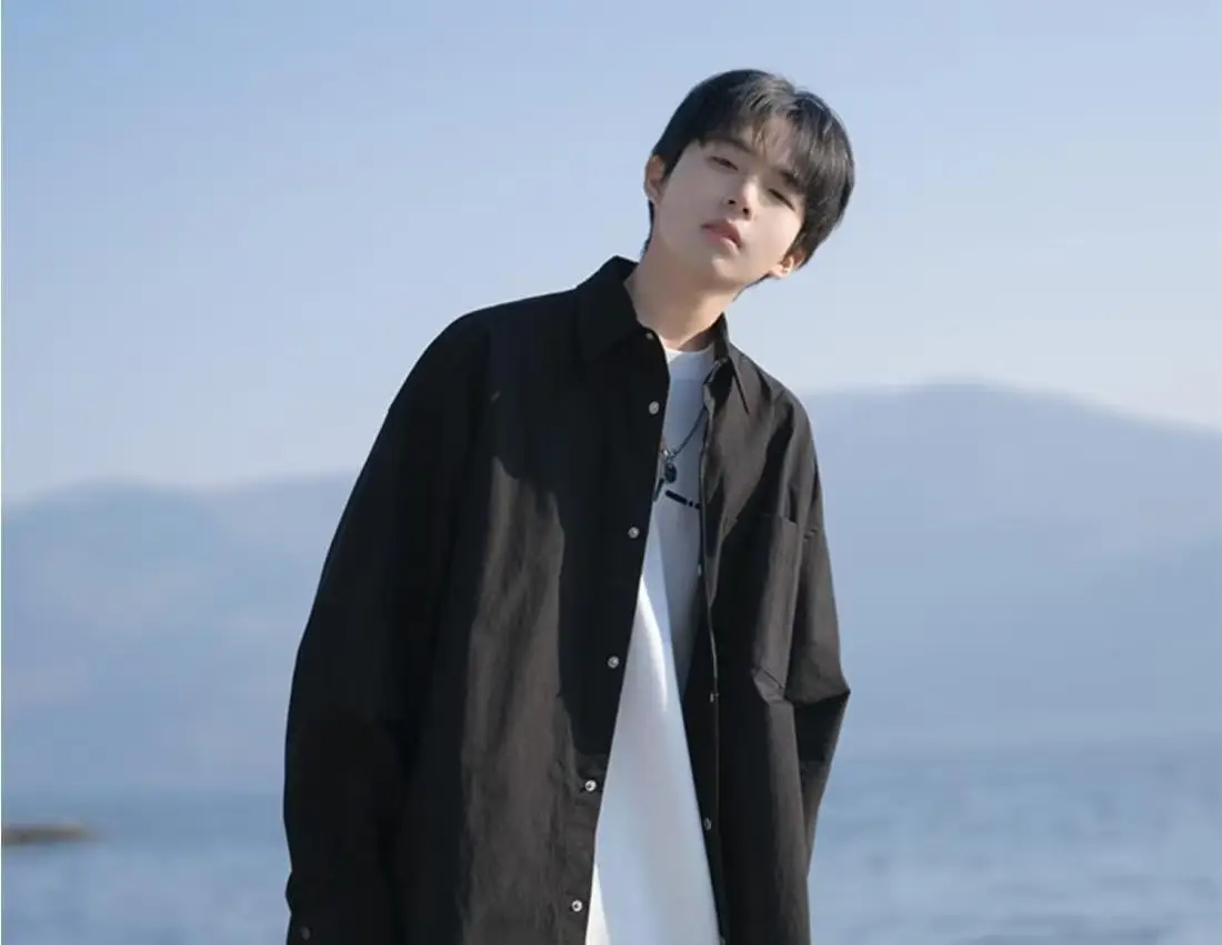 Japanese Cityboy Black Short Sleeve Shirt Boys Summer — feature 16