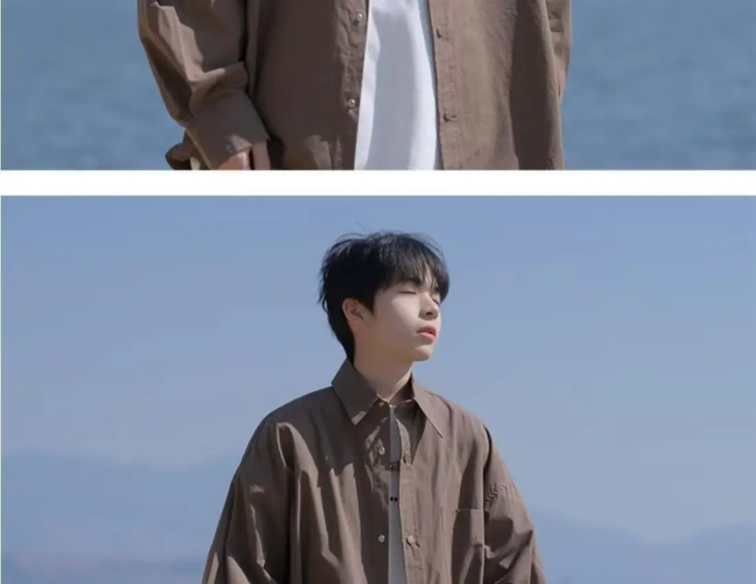 Japanese Cityboy Black Short Sleeve Shirt Boys Summer — feature 3