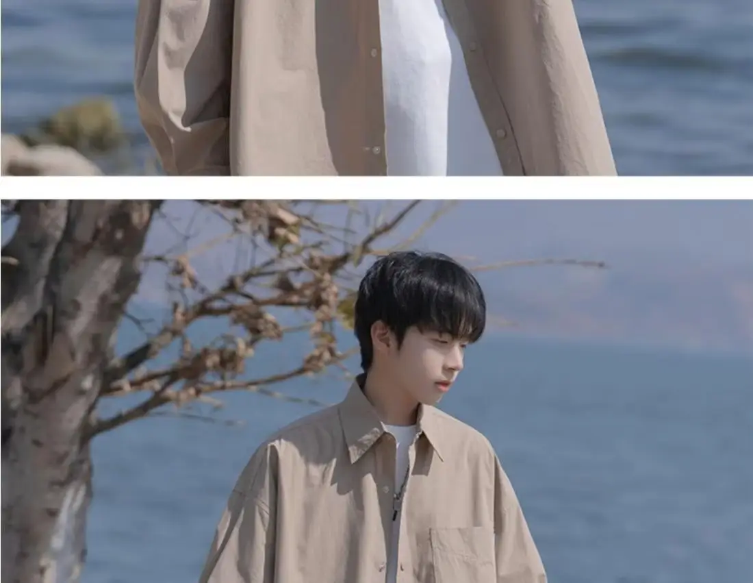 Japanese Cityboy Black Short Sleeve Shirt Boys Summer — feature 9