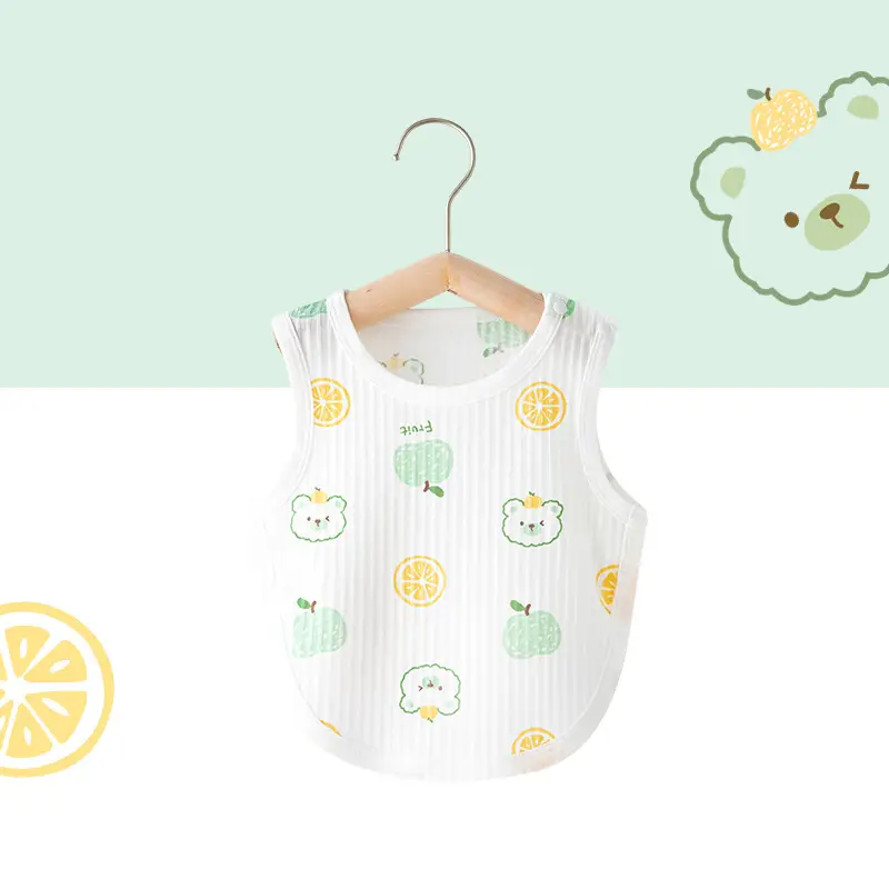 Baby's Cotton Belly Protector with Sun Print - Image 7