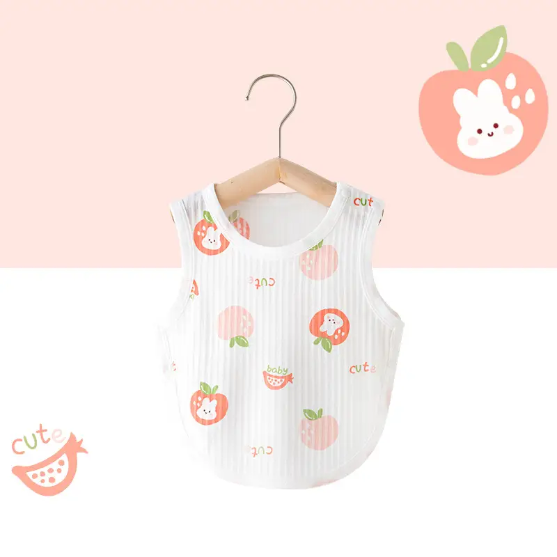 Baby's Cotton Belly Protector with Sun Print - Image 8