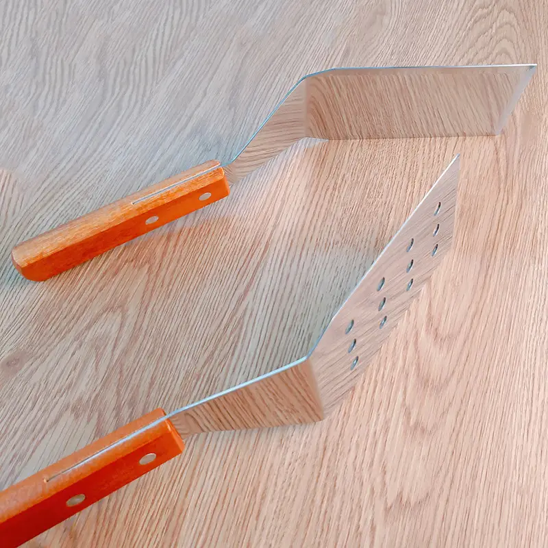 Stainless Steel Tiramisu Shovel with Wooden Handle — feature 10