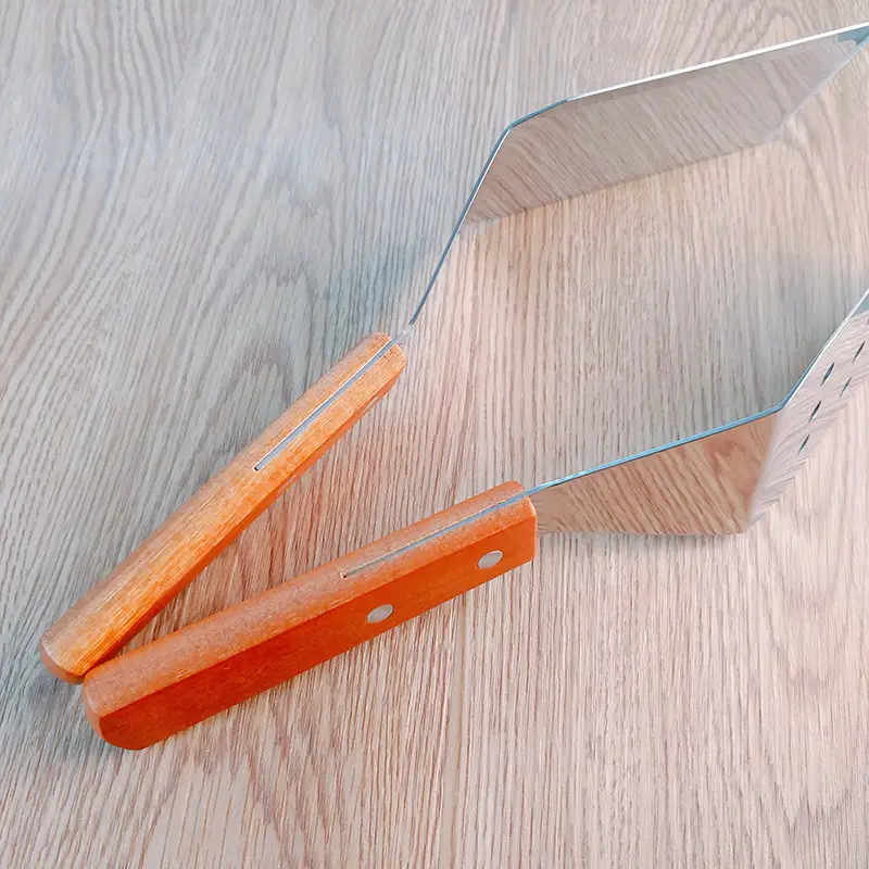 Stainless Steel Tiramisu Shovel with Wooden Handle — feature 11