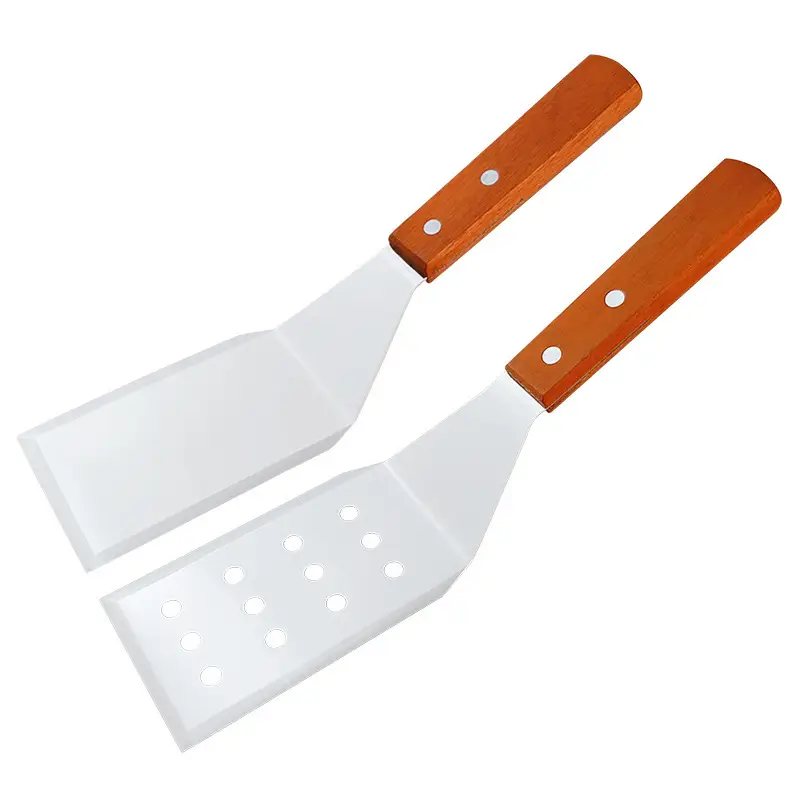 Stainless Steel Tiramisu Shovel with Wooden Handle — feature 12