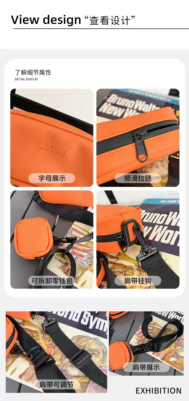 Mini Shoulder Messenger Bag Black Women 2023 — feature 3
