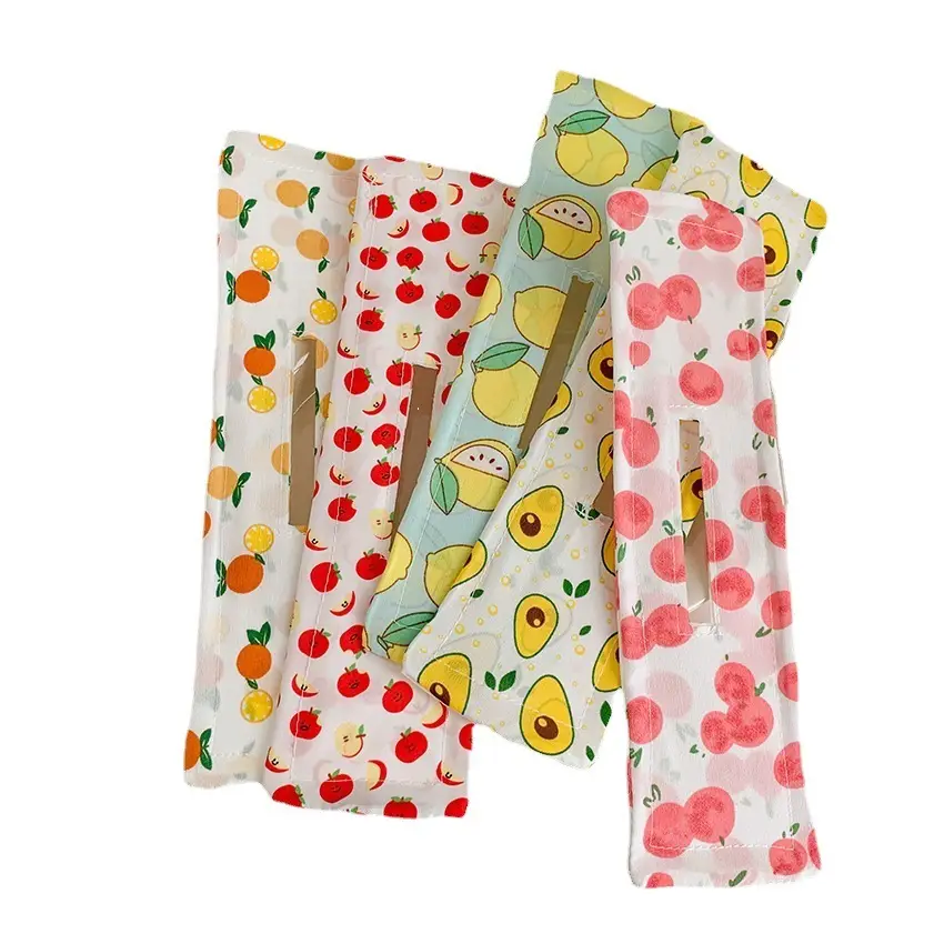 Fruit Print Hairpin for Girls Bow Ball Hair Accessory - Image 11