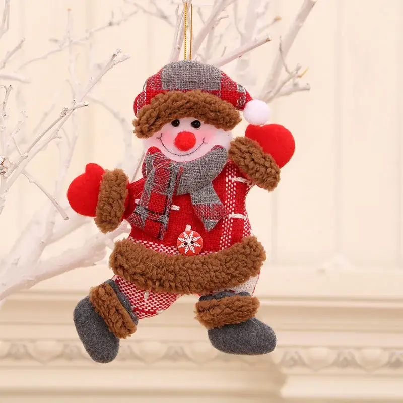 Red dancing snowman "18*13cm" 16 grams