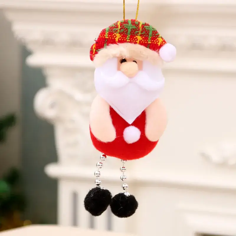 Small Woolly Christmas Tree Pendant for Elderly - Image 5