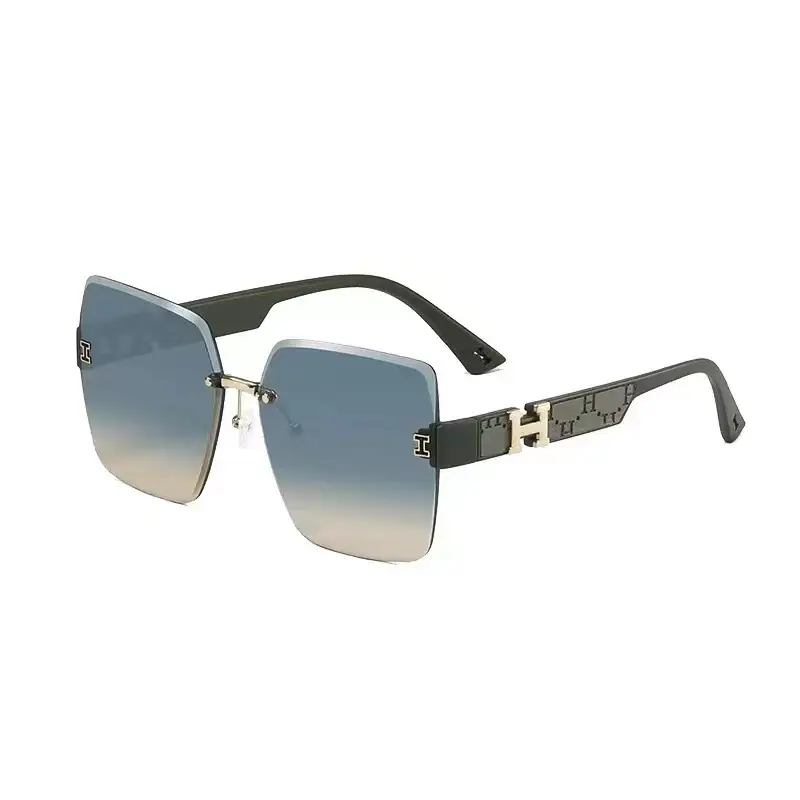 Square Sunglasses Women 2025 Frameless Distinctive Style - Image 9
