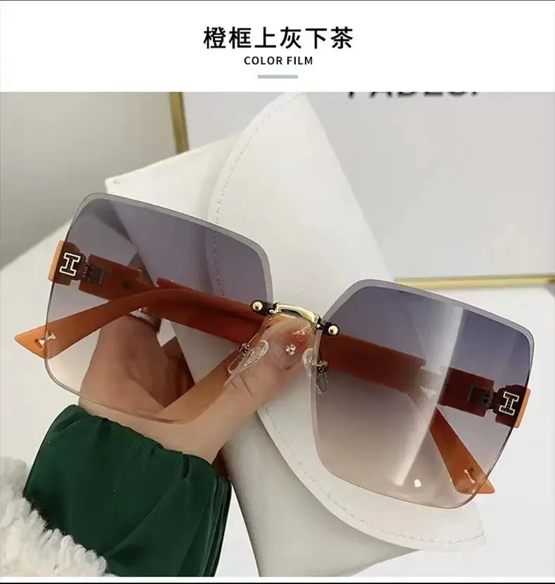 Square Sunglasses Women 2025 Frameless Distinctive Style β feature 19