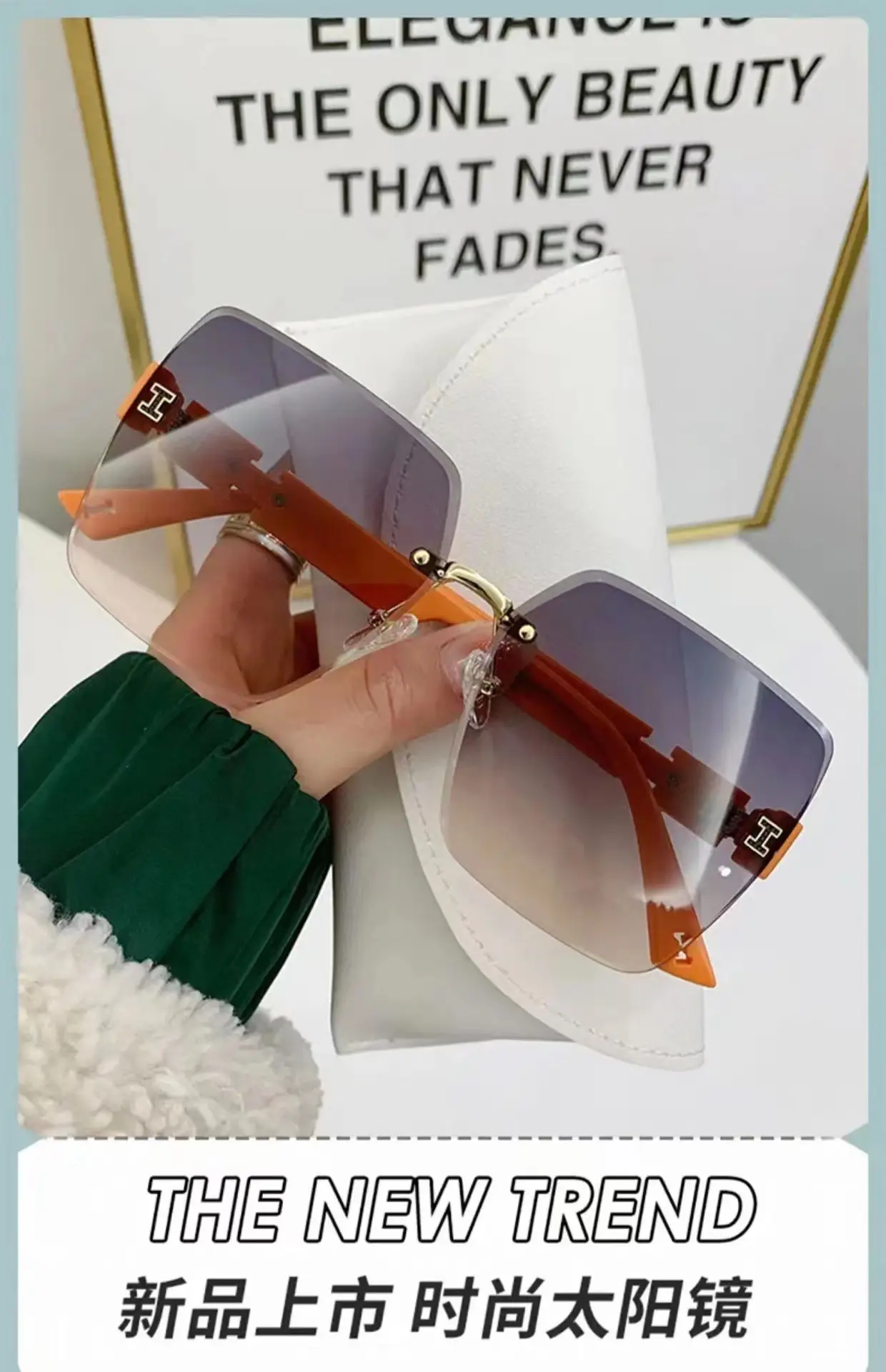 Square Sunglasses Women 2025 Frameless Distinctive Style β feature 8