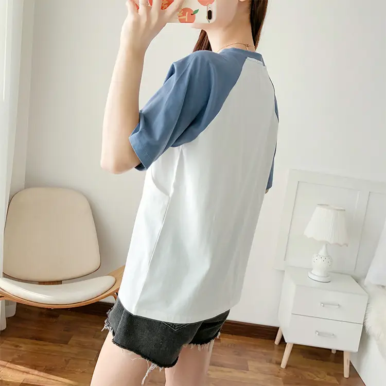 Pure Cotton Anime Print T-Shirt Short Sleeve Summer Wear — feature 13