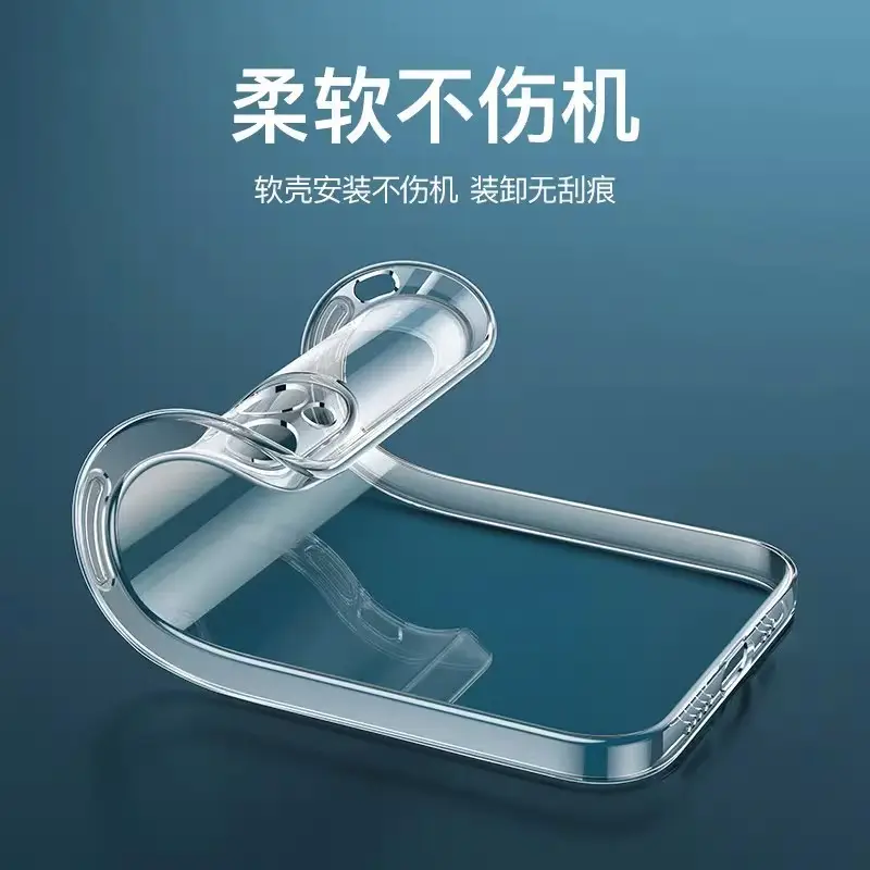 TPU High Transparency iPhone 17 Soft Shell Anti-Fall Cover - Image 5
