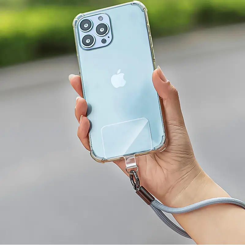 Transparent Mobile Phone Lanyard with Ring & Sticker - Image 7