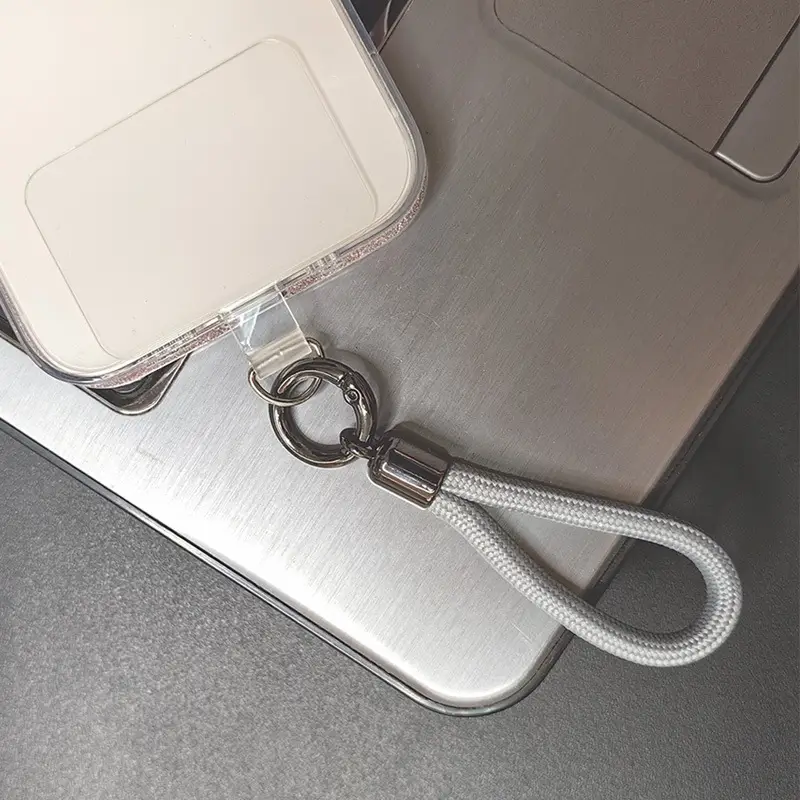 Transparent Mobile Phone Lanyard with Ring & Sticker — feature 1