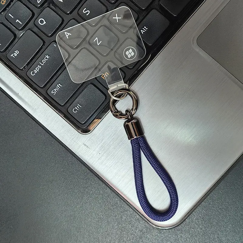 Transparent Mobile Phone Lanyard with Ring & Sticker — feature 2