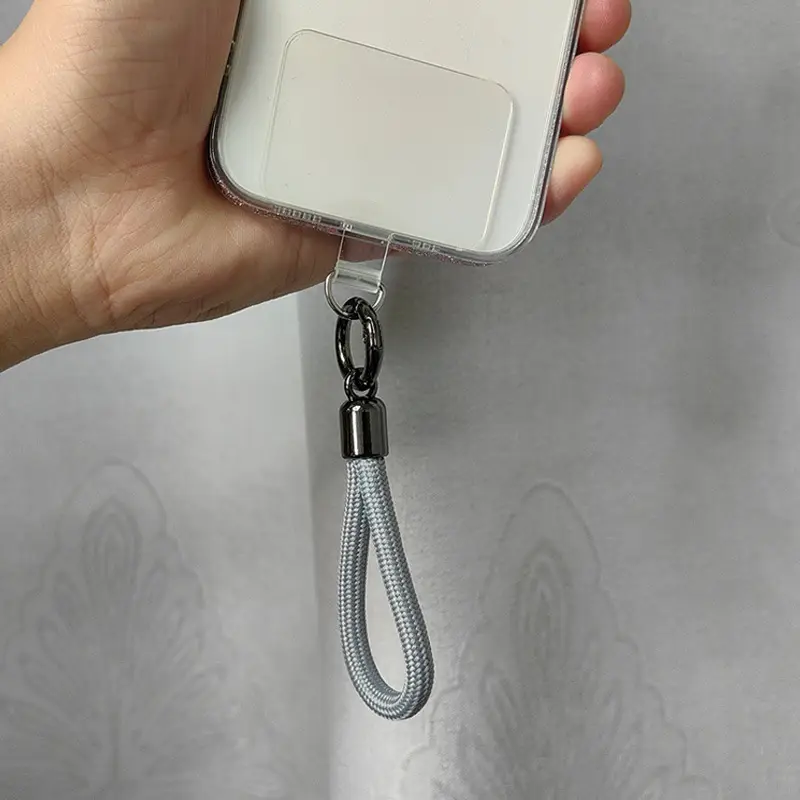 Transparent Mobile Phone Lanyard with Ring & Sticker — feature 6