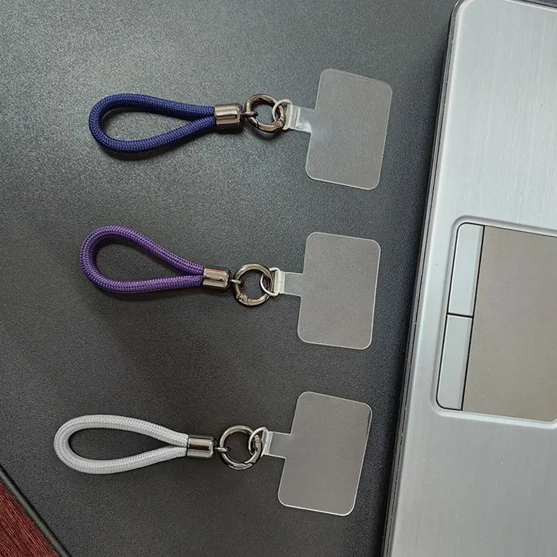 Transparent Mobile Phone Lanyard with Ring & Sticker — feature 7